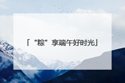 “粽”享端午好时光