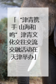 “津青携手 山海和鸣”津青文化交往交流交融活动在天津举办