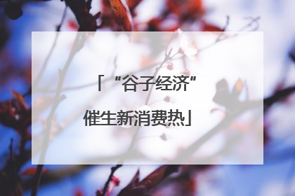“谷子经济”催生新消费热