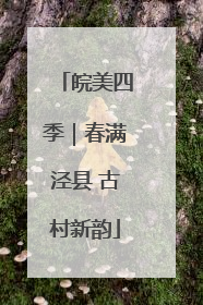 皖美四季｜春满泾县 古村新韵