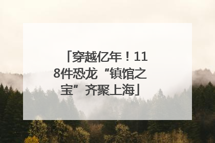 穿越亿年！118件恐龙“镇馆之宝”齐聚上海