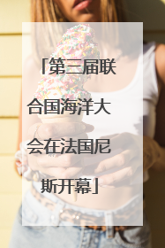 第三届联合国海洋大会在法国尼斯开幕