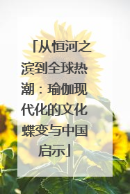 从恒河之滨到全球热潮：瑜伽现代化的文化蝶变与中国启示