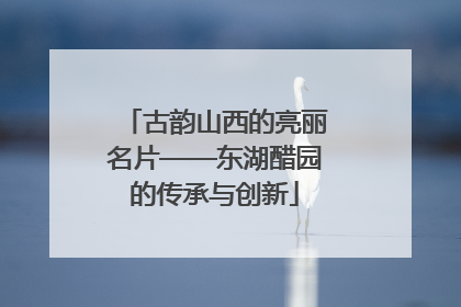 古韵山西的亮丽名片——东湖醋园的传承与创新