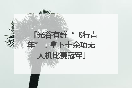 光谷有群“飞行青年”，拿下十余项无人机比赛冠军