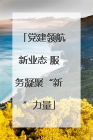 党建领航新业态 服务凝聚“新”力量