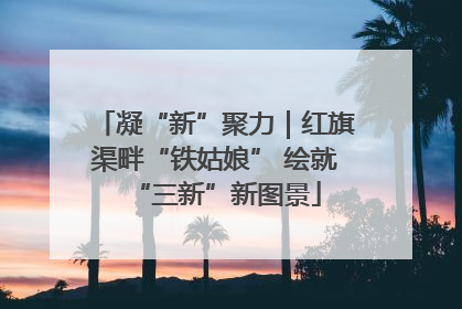 凝“新”聚力｜红旗渠畔“铁姑娘” 绘就“三新”新图景