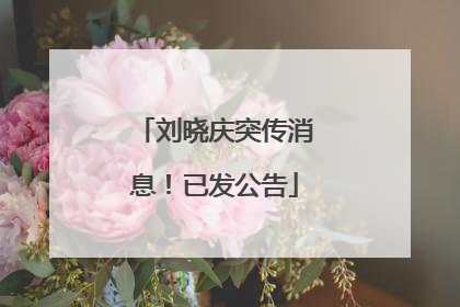 刘晓庆突传消息！已发公告