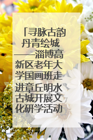 寻脉古韵 丹青绘城——淄博高新区老年大学国画班走进章丘明水古城开展文化研学活动