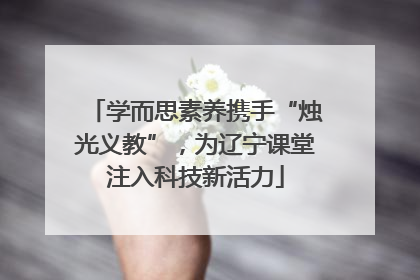 学而思素养携手“烛光义教”，为辽宁课堂注入科技新活力
