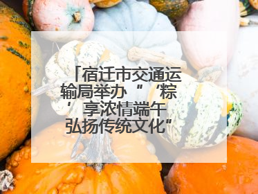 宿迁市交通运输局举办“‘粽’享浓情端午 弘扬传统文化”道德讲堂活动