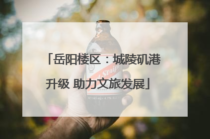 岳阳楼区：城陵矶港升级 助力文旅发展