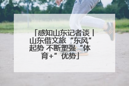 感知山东记者谈丨山东借文旅“东风”起势 不断塑强“体育+”优势