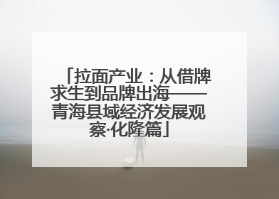拉面产业：从借牌求生到品牌出海——青海县域经济发展观察·化隆篇