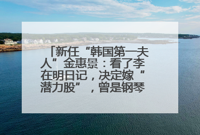 新任“韩国第一夫人”金惠景：看了李在明日记，决定嫁“潜力股”，曾是钢琴老师，一开始并不支持丈夫从政