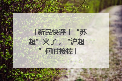 新民快评丨“苏超”火了，“沪超”何时接棒