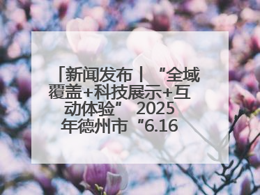 新闻发布丨“全域覆盖+科技展示+互动体验” 2025年德州市“6.16安全宣传咨询日”活动亮点纷呈