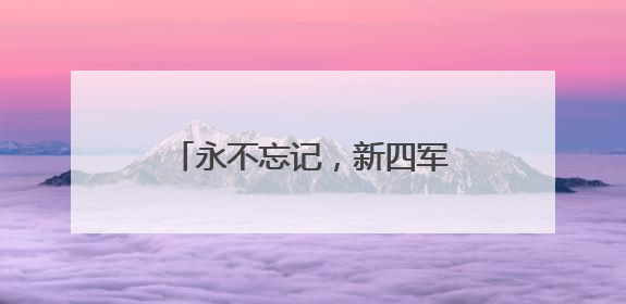 永不忘记，新四军第五师的抗战史