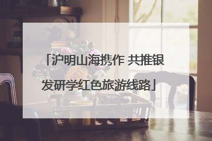 沪明山海携作 共推银发研学红色旅游线路