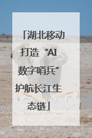 湖北移动打造“AI数字哨兵”护航长江生态链