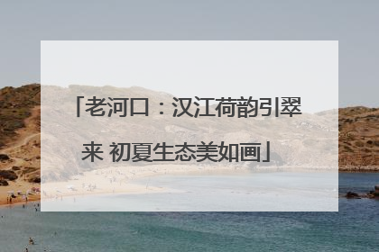 老河口：汉江荷韵引翠来 初夏生态美如画