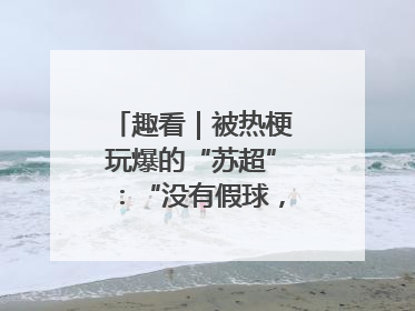 趣看｜被热梗玩爆的“苏超”：“没有假球，全是世仇”