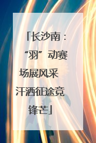 长沙南：“羽”动赛场展风采 汗洒征途竞锋芒