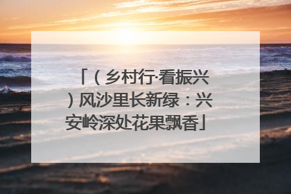 （乡村行·看振兴）风沙里长新绿：兴安岭深处花果飘香