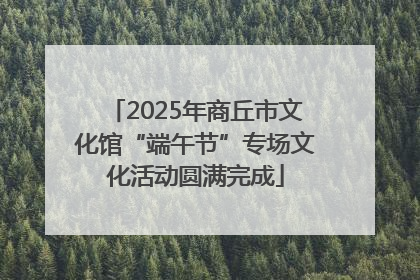 2025年商丘市文化馆“端午节”专场文化活动圆满完成
