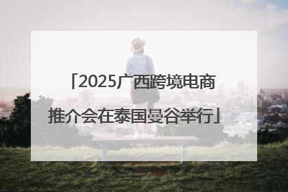 2025广西跨境电商推介会在泰国曼谷举行