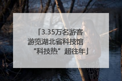 3.35万名游客游览湖北省科技馆 “科技热”超往年